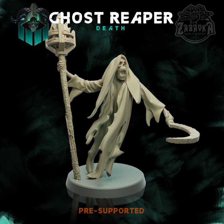 Death Reaper Iron Pharaohs 3D Printed Resin Miniature by -  Finland