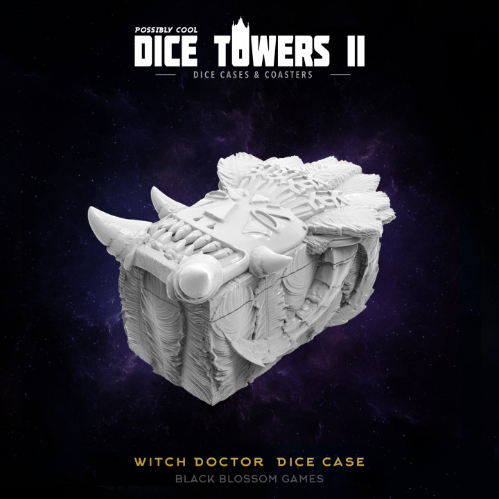 DC28 Witch Doctor Dice Case Box :: Possibly Cool Dice Tower 2's Cover