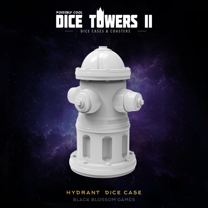 $5.99DC30 Hydrant Dice Case Box :: Possibly Cool Dice Tower 2