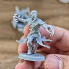 Picture of print of Vladreth (vampire form) - 32mm - DnD