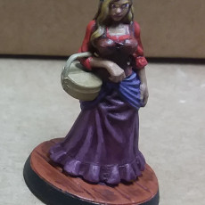 Picture of print of Alice (market girl) - 32mm - DnD