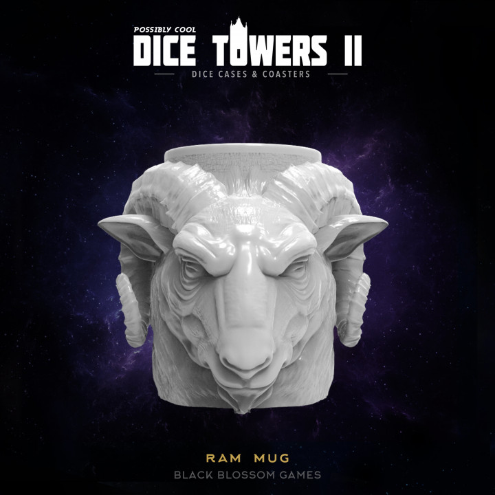 MU06 Ram Mug :: Possibly Cool Dice Tower 2's Cover