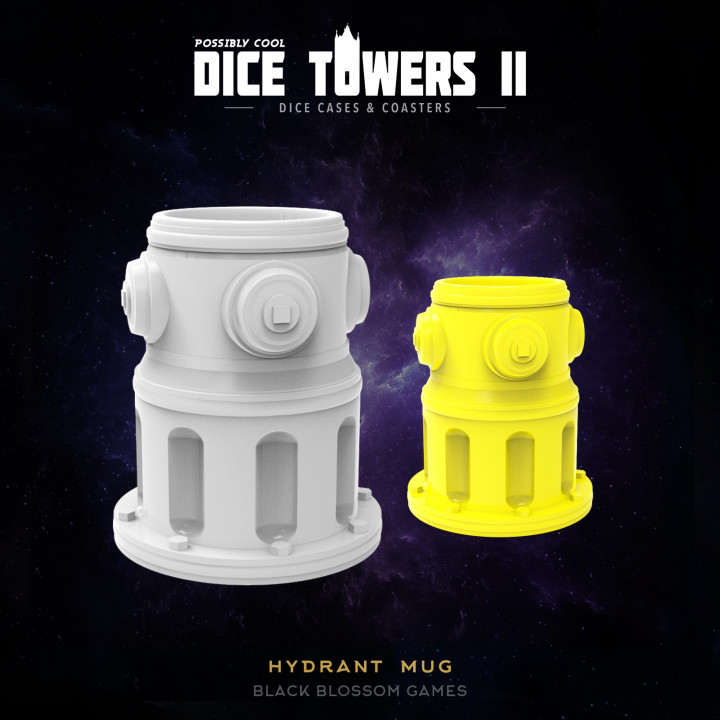 MU07 Hydrant Mug :: Possibly Cool Dice Tower 2's Cover