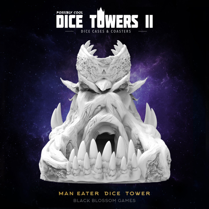 DT15 Man Eater Dice Tower :: Possibly Cool Dice Tower 2's Cover