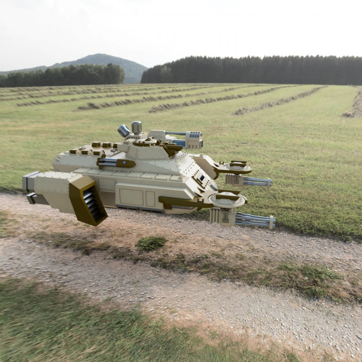 $2.50Space Communist Human Auxiliaries - Gunship Upgrade Kit for APC