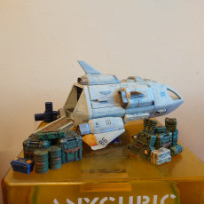Picture of print of 28mm Landing Shuttle