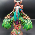Tarnia wood elf queen 32 mm and 75mm pre-supported print image