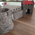 Modular Medieval Castle system - Walls 1 print image