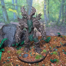 Picture of print of Elder Treant / Forest Spirit / Tree Creature / Woodland Guardian