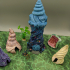 Aquatic Shell Homes and Coral Tower [SUPPORT-FREE] image