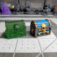 Picture of print of Pirate Chests [SUPPORT-FREE]