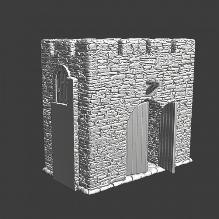 $5.00Small gate - Medieval Modular Castle System (updated)