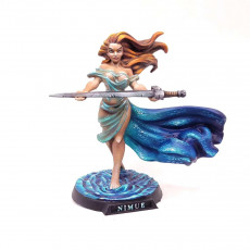 Picture of print of Nimue- Lady of the Lake 75mm