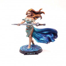Picture of print of Nimue- Lady of the Lake 75mm