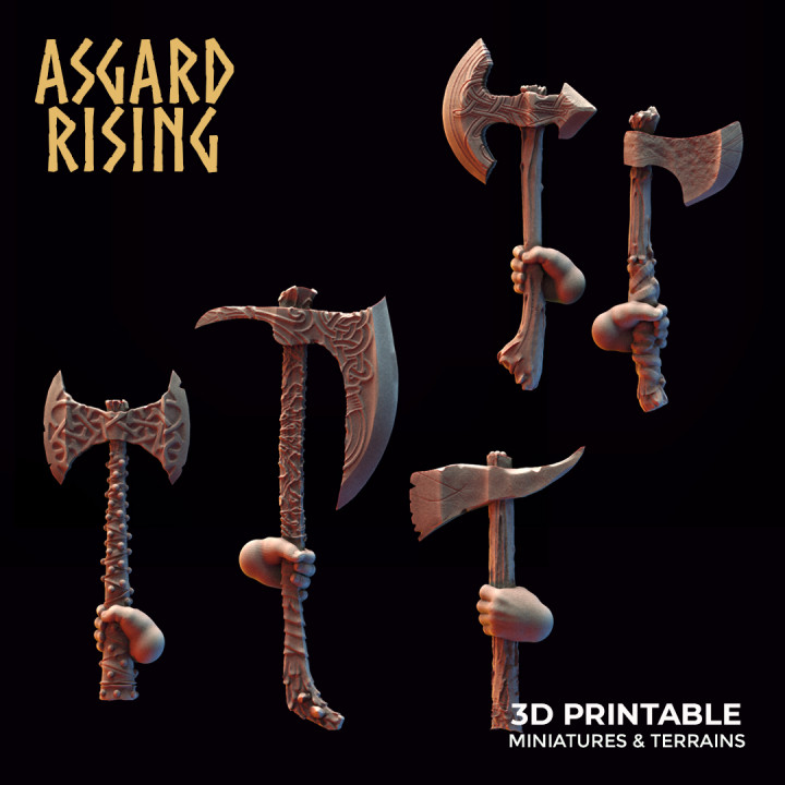 VIKINGS - AXES WEAPON SET's Cover