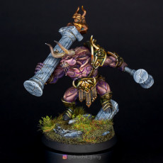 Picture of print of Tavros Colosseum Champion - Order of the Labyrinth Hero