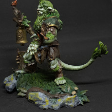 Picture of print of Leshy 32mm and 75mm pre-supported