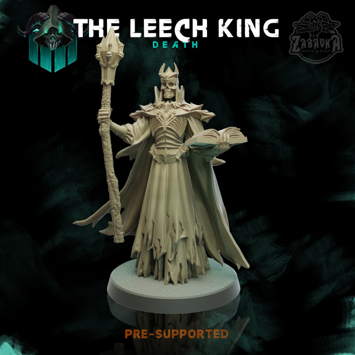 The Leech King - The Army of Death's Cover