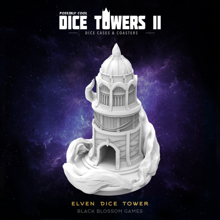 DT12 Elven Dice Tower :: Possibly Cool Dice Tower 2's Cover