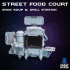 Street Food Court - Scenery Kit - Night Market Collection image