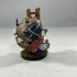 Owlkin Travelling Merchant Miniature - Pre-Supported print image