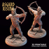 VIKING: Viking Archers/Ax Throwers /Modular/ /Pre-supported/ image