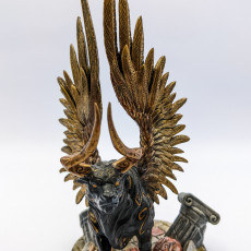 Picture of print of Knossus Sacred Bull - Order of the Labyrinth Epic Beast