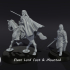 Elven Lord Foot & Mounted (Free in MedburyMiniatures Tribes/Patreon Welcome pack!) image