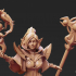 Drow Cleric Pose 1 - 4 Variants and Pinup image