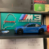 Hotwheels BMW M3 E46 Display Base image
