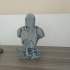 Mandalorian Bust - Star Wars 3D Models - Support Free and No infill Remix print image