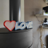 ENSEIGNE, LETTRES LUMINEUSES "LOVE" , LOVE SIGN image