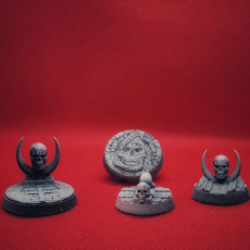 Picture of print of Necropolis Miniature Base Set (Pre-supported)