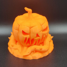 Picture of print of Mythic Pumpkin - Dice Box | Mythic Roll