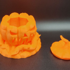 Picture of print of Mythic Pumpkin - Dice Box | Mythic Roll