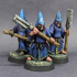 Cultists with Choppa's  (pre Supported) print image