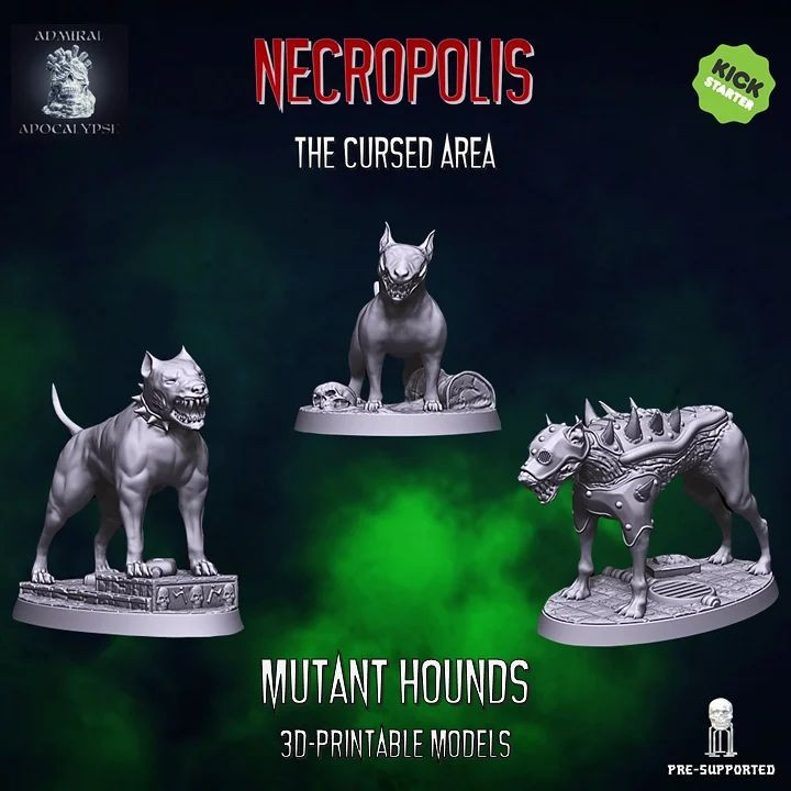 $6.00Mutant Hounds Pack (pre-supported)