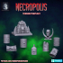 Necropolis Terrain Prop Set (Pre-supported) image