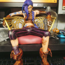Picture of print of Jinx Arcane LOL Weapon cosplay