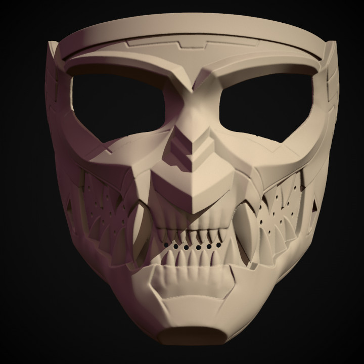Sci-Fi CyberOni Mask