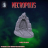 Necropolis 2*40mm Base Set (Pre-supported) image
