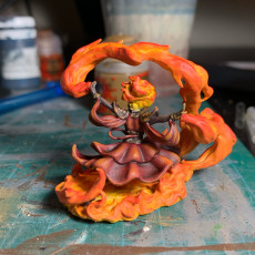 Picture of print of Fire Genasi Sorceress