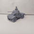 Panhard with pilot - 28mm for wargame print image