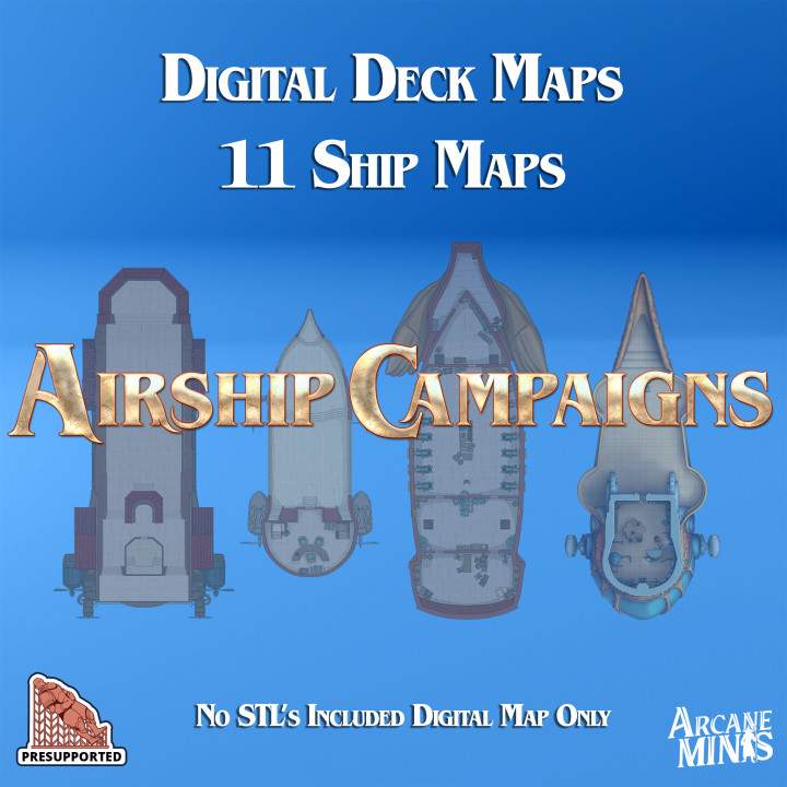 Digital Map Pack - Airship Campaigns's Cover