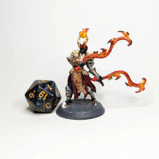 Picture of print of The Celestial War: Demonic Vengeance Abyssal Knight Nequitia