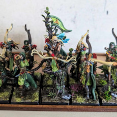 Picture of print of Wood elves Archers