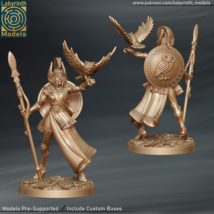 $6.00Amazon Daughter of Athena Champion - 32mm scale