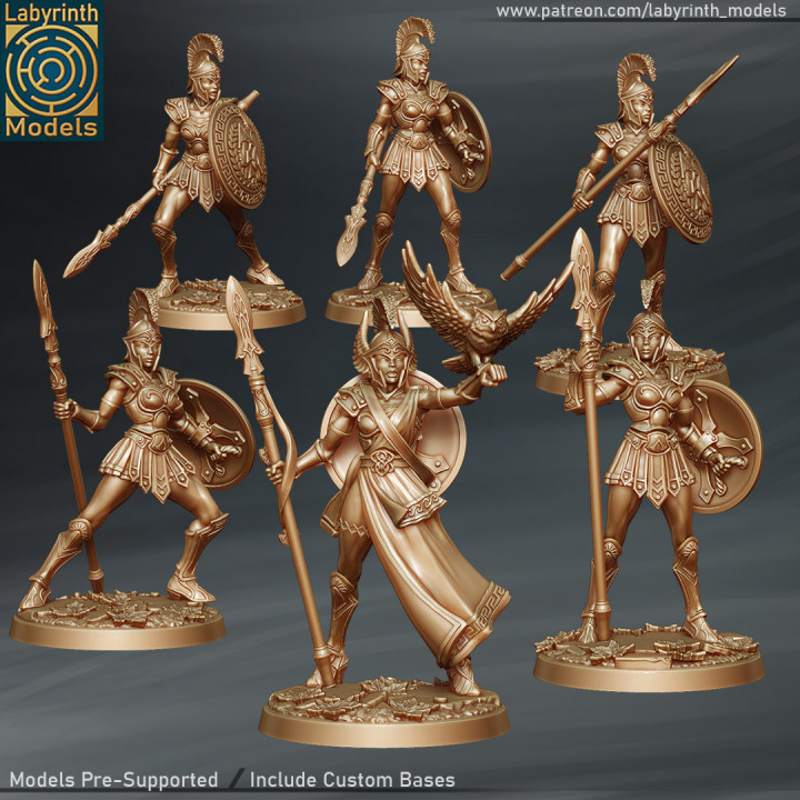 $12.00Amazon Daughters of Athena set - 32mm scale