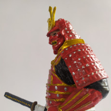 Picture of print of Samurai Figure (Pre-Supported)