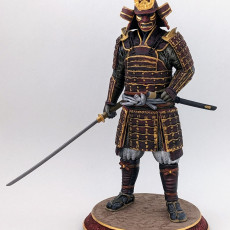 Picture of print of Samurai Figure (Pre-Supported) Cet objet imprimé a été téléchargé par Philipp Metzner